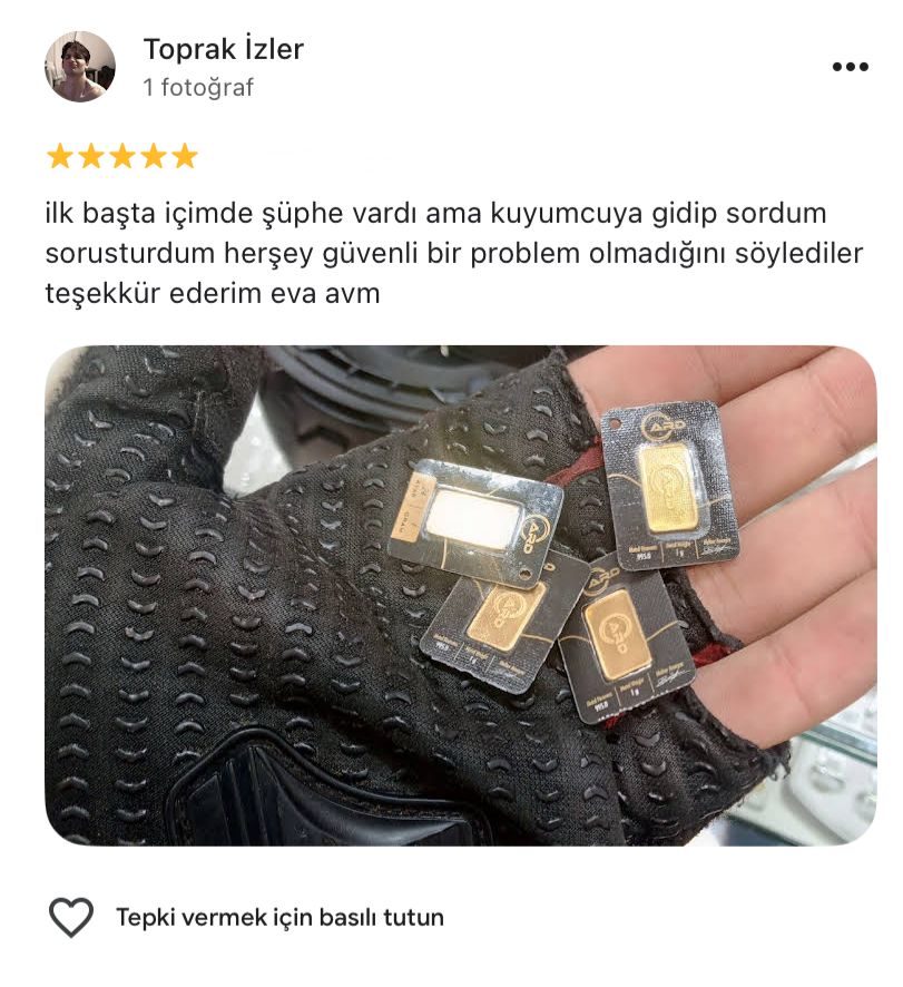 Google yorum görseli - Toprak İzler