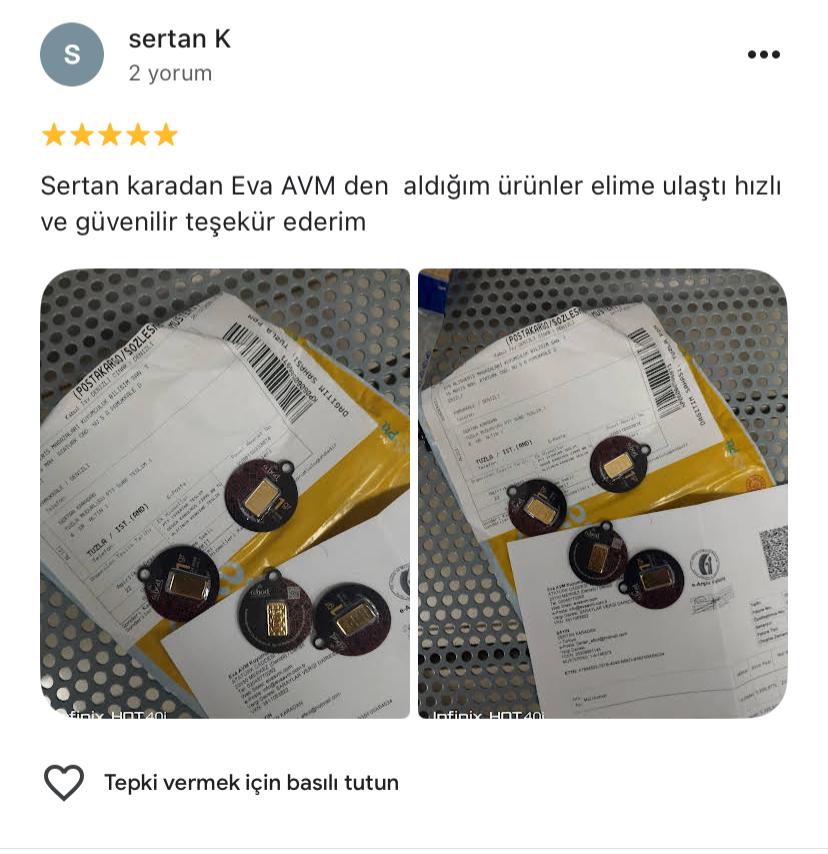 Google yorum görseli - sertan K