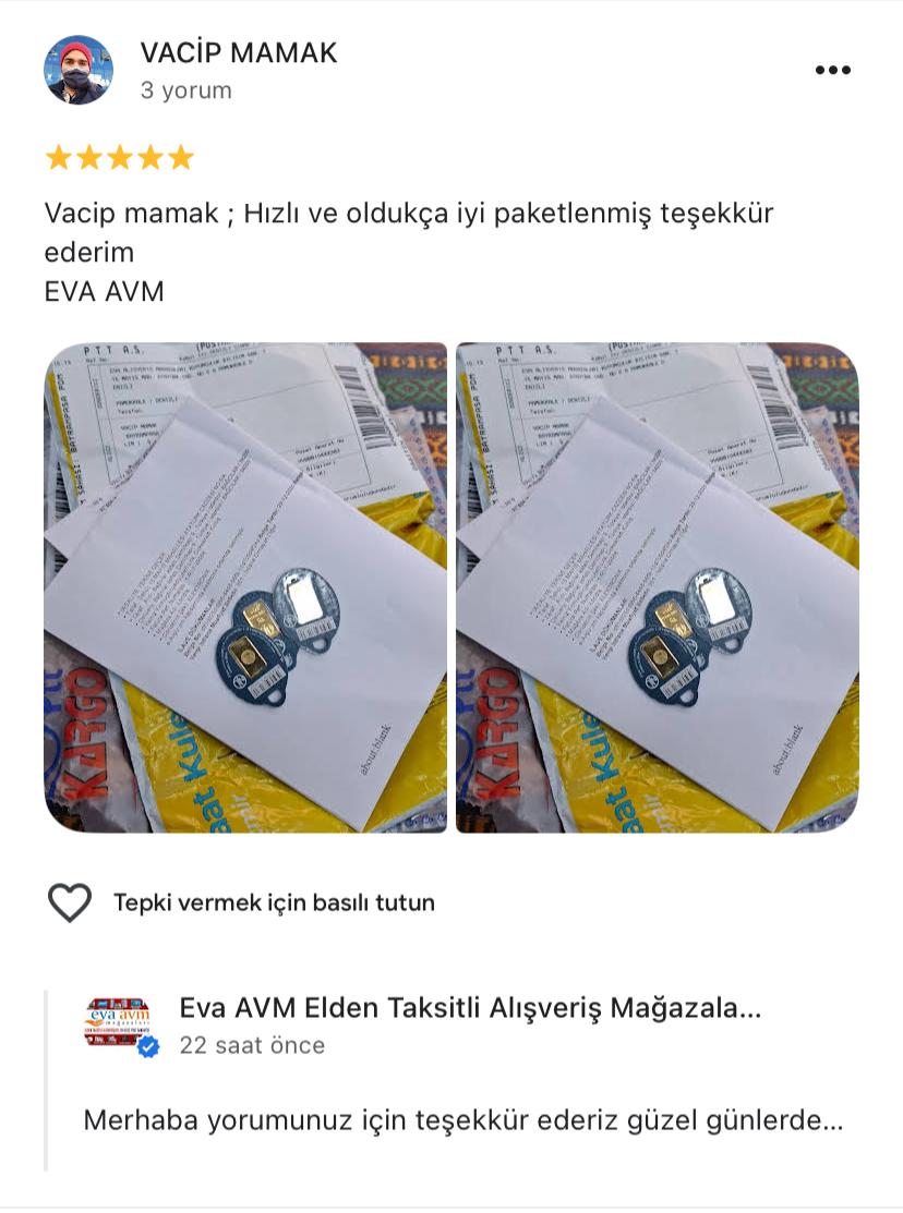 Google yorum görseli - VACİP MAMAK