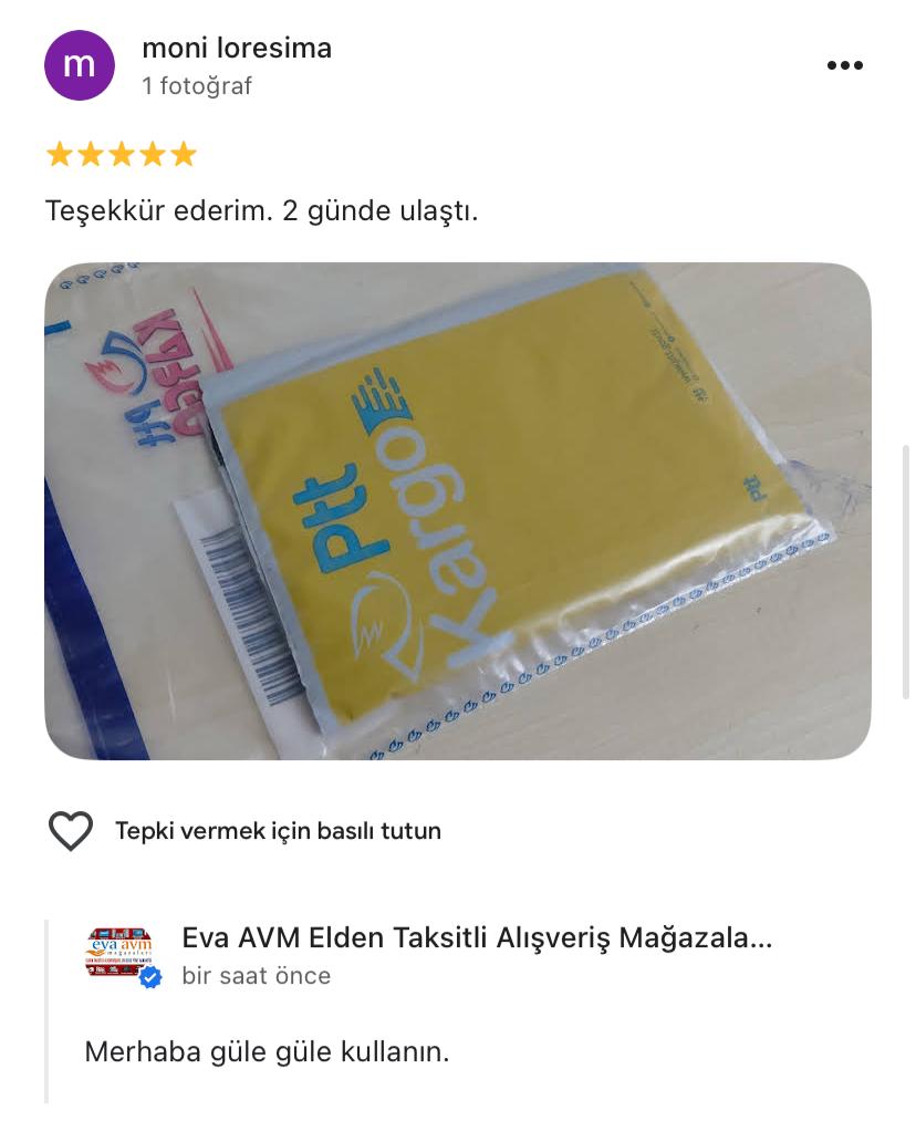 Google yorum görseli - moni loresima