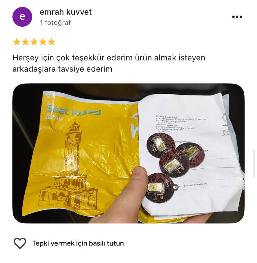 Google yorum görseli - emrah kuvvet