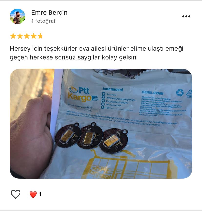 Google yorum görseli - Emre Berçin