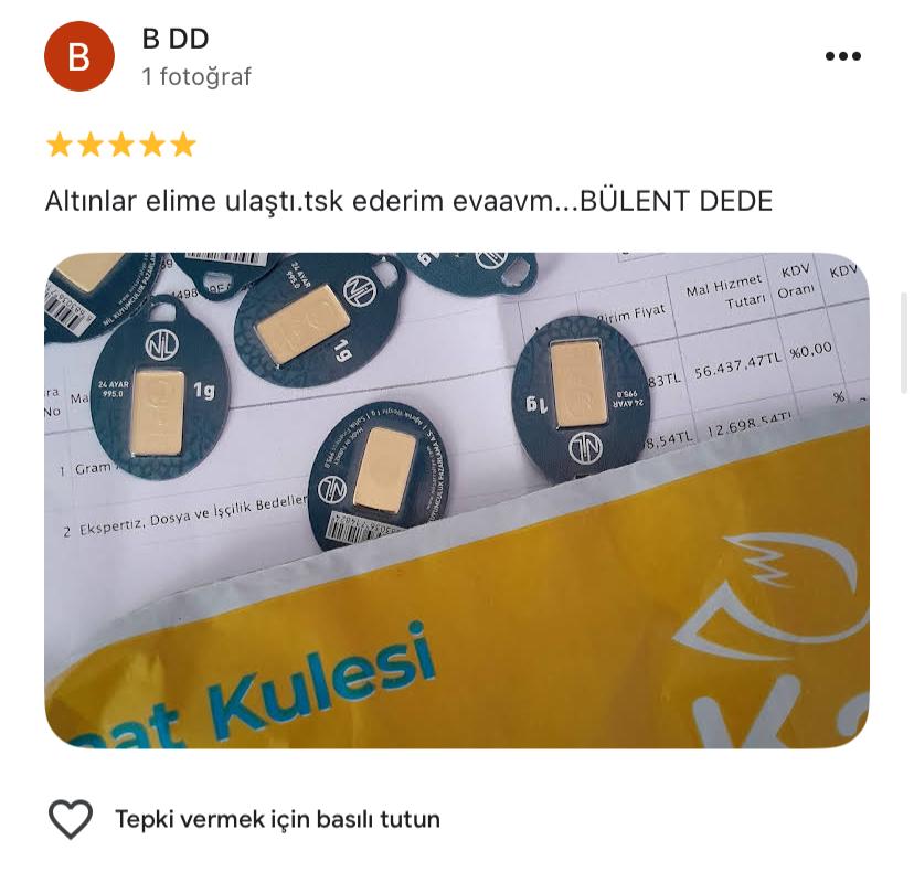 Google yorum görseli - B DD