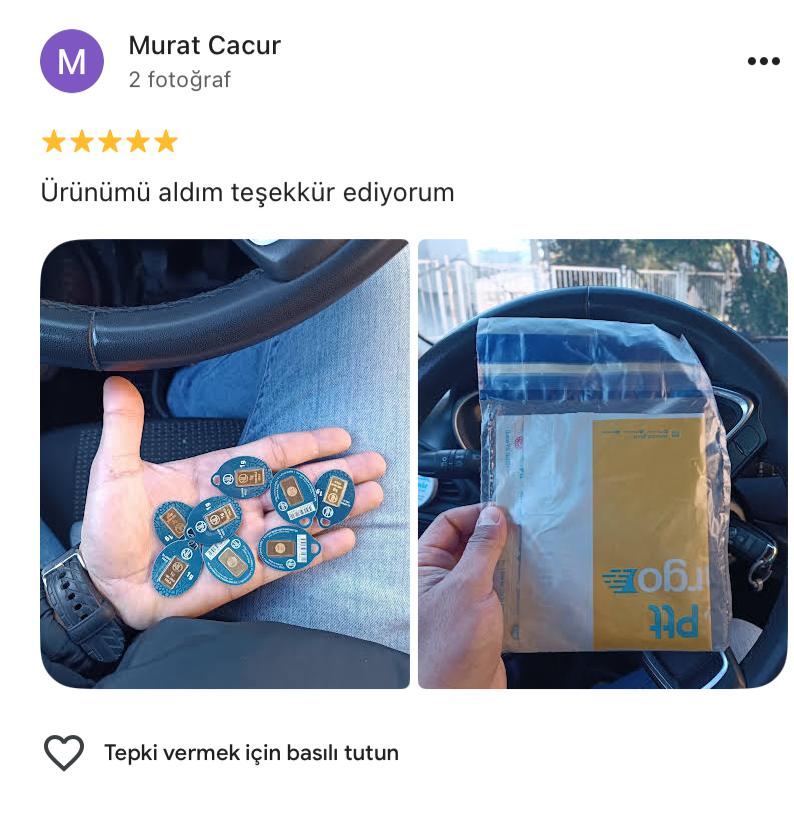 Google yorum görseli - Murat Cacur