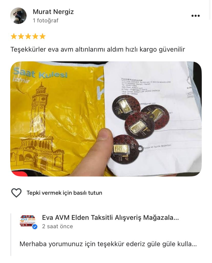 Google yorum görseli - Murat Nergiz