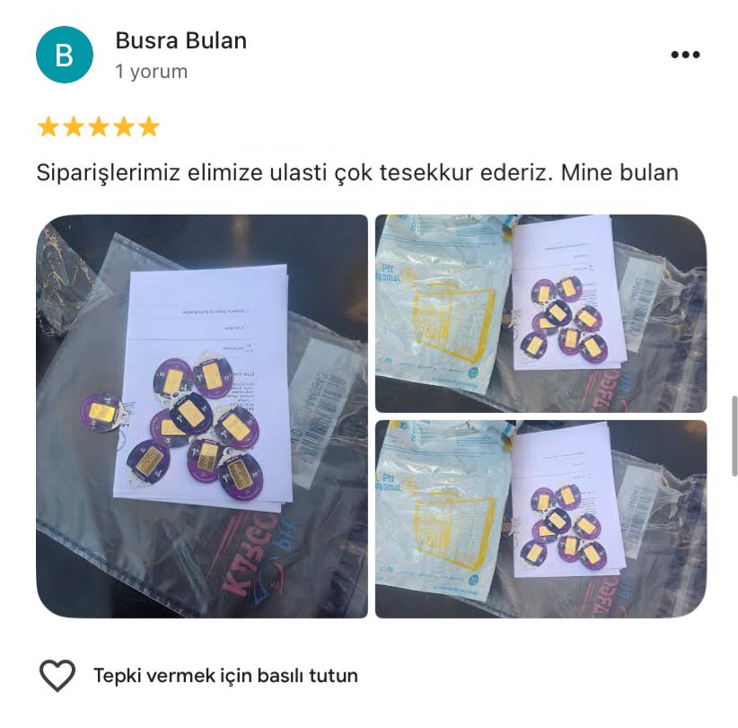 Google yorum görseli - Busra Bulan