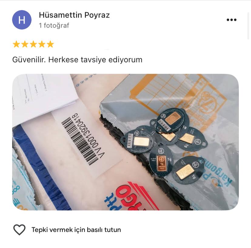 Google yorum görseli - Hüsamettin Poyraz
