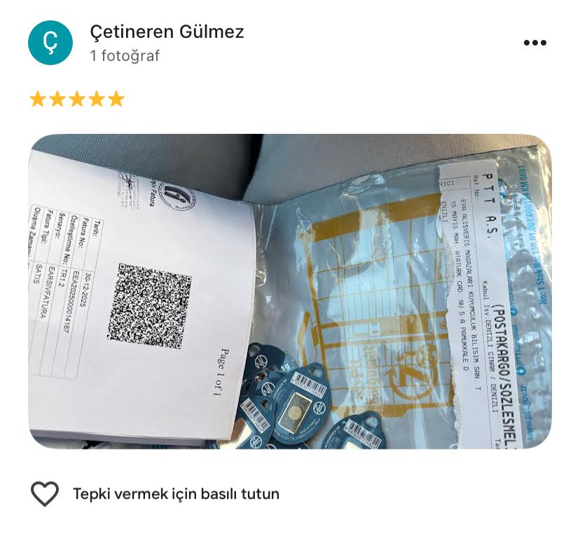 Google yorum görseli - Çetineren Gülmez