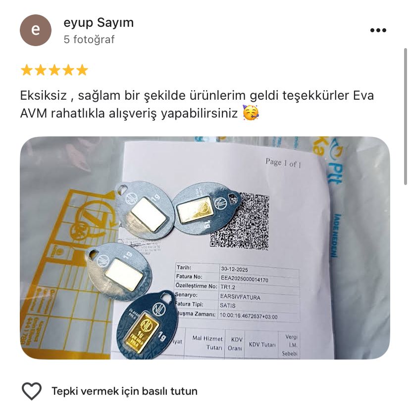 Google yorum görseli - eyup Sayım