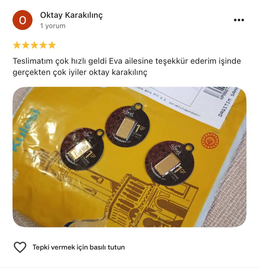 Google yorum görseli - Oktay Karakılınç