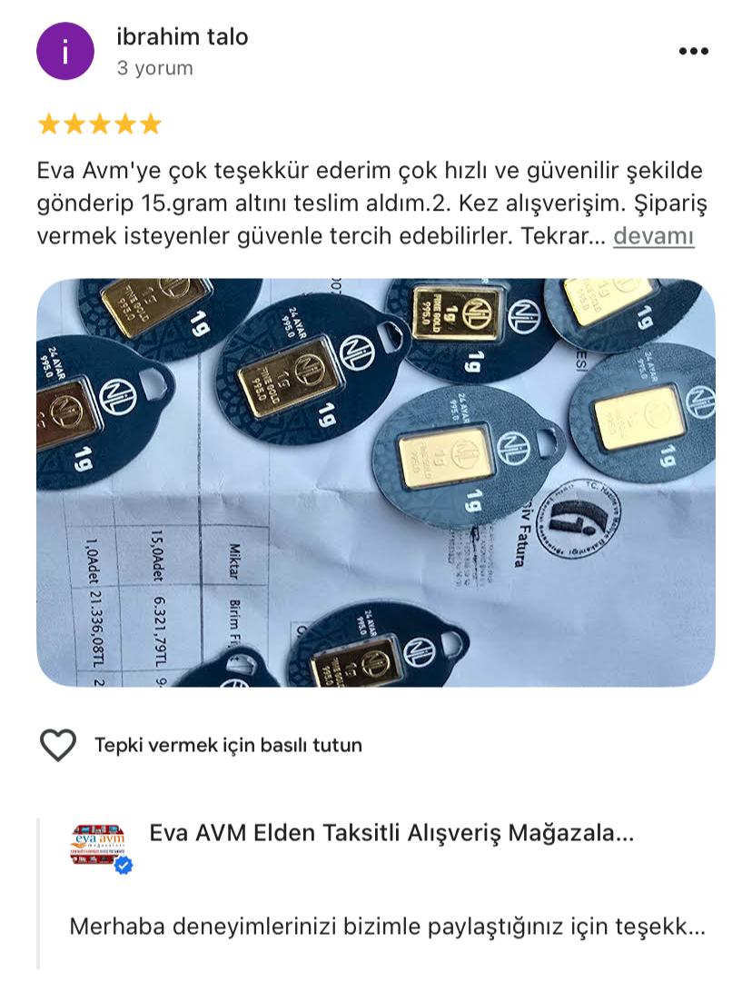 Google yorum görseli - ibrahim talo