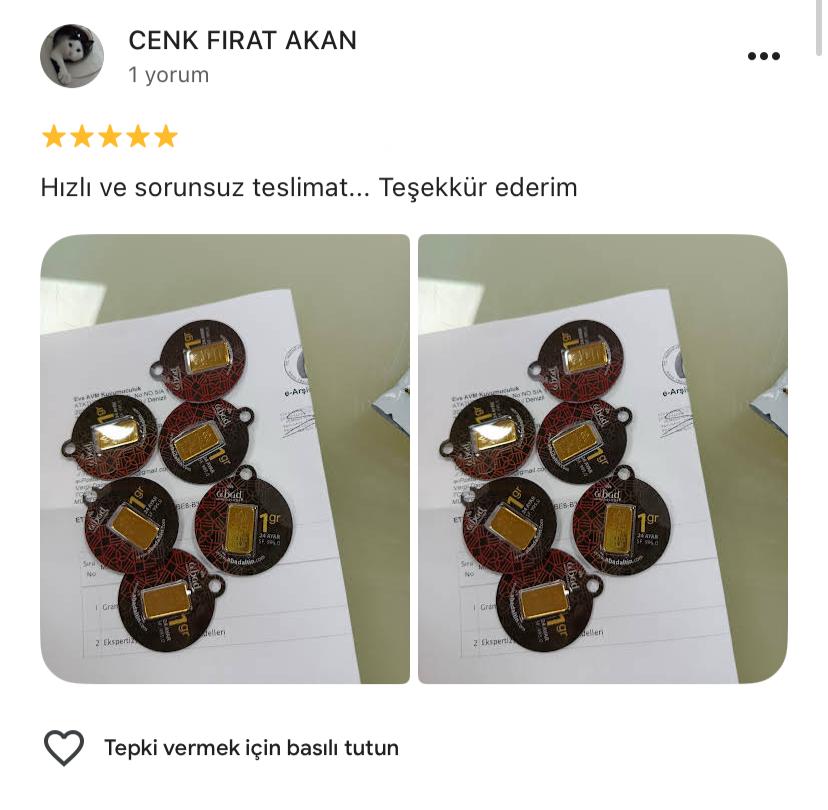 Google yorum görseli - CENK FIRAT AKAN