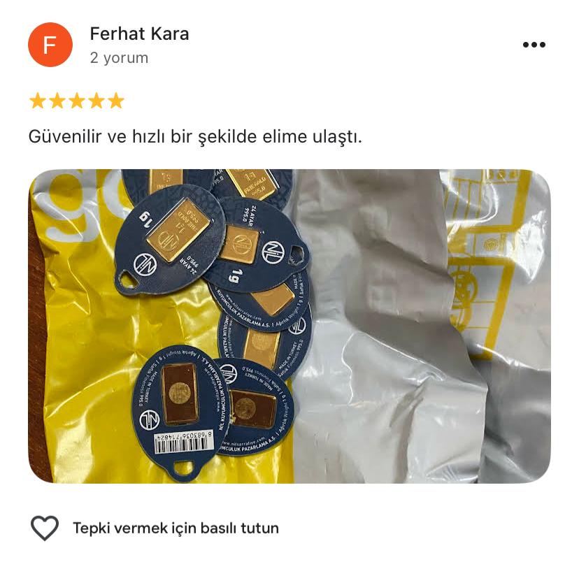 Google yorum görseli - Ferhat Kara