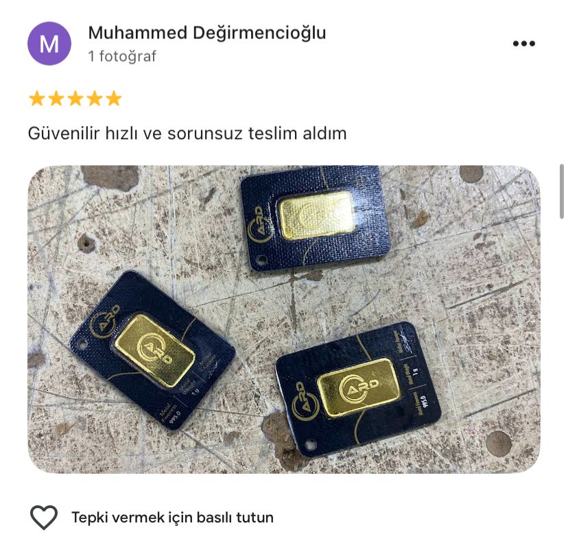 Google yorum görseli - Muhammed Değirmencioğlu
