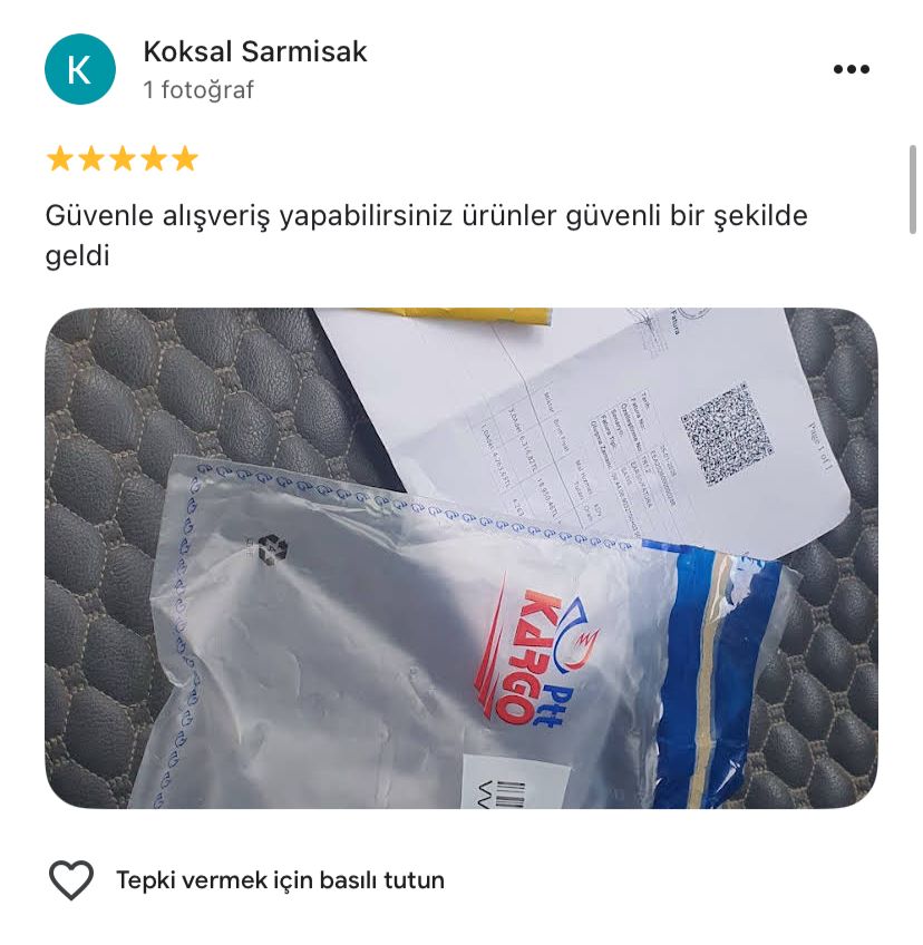 Google yorum görseli - Koksal Sarmisak