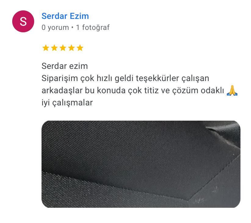 Google yorum görseli - Serdar Ezim