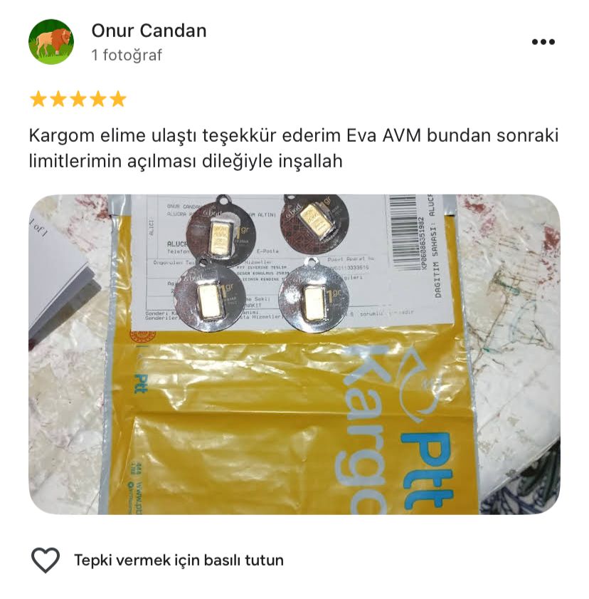 Google yorum görseli - Onur Candan