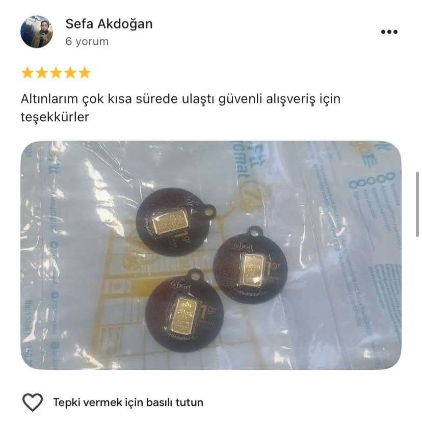 Google yorum görseli - Sefa Akdoğan
