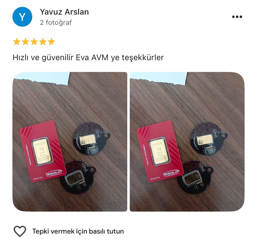 Google yorum görseli - Yavuz Arslan