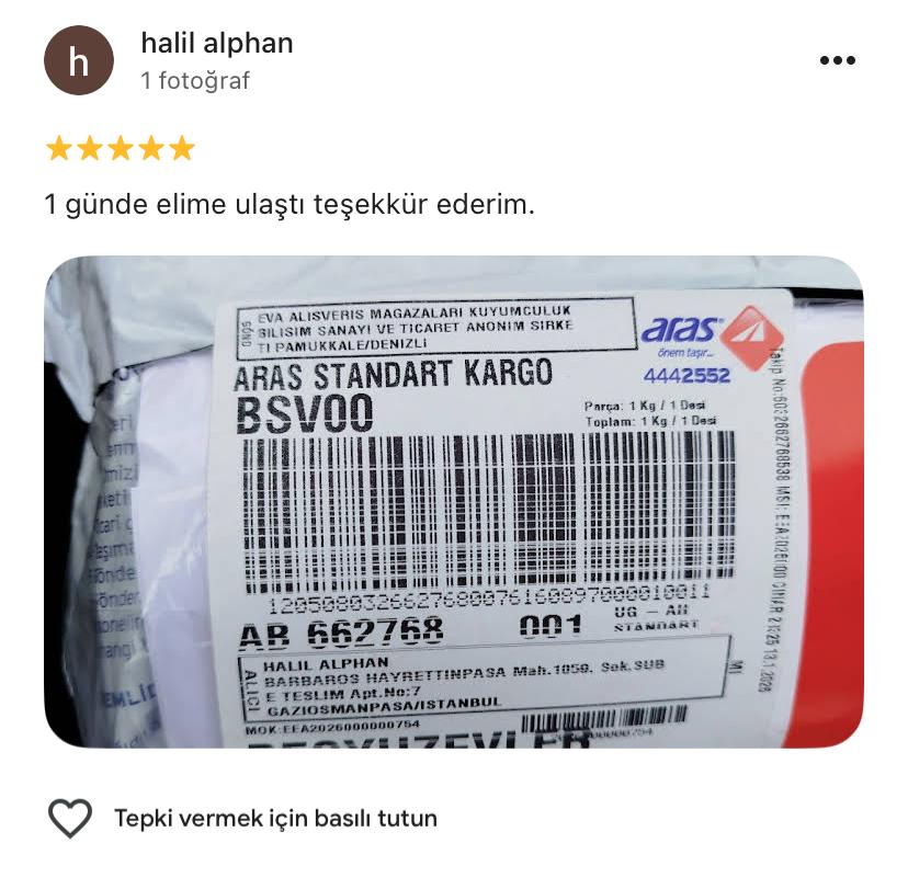 Google yorum görseli - halil alphan