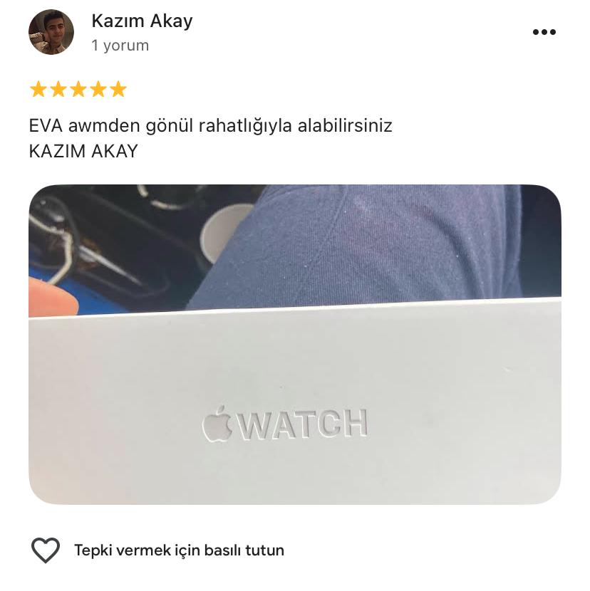 Google yorum görseli - Kazım Akay