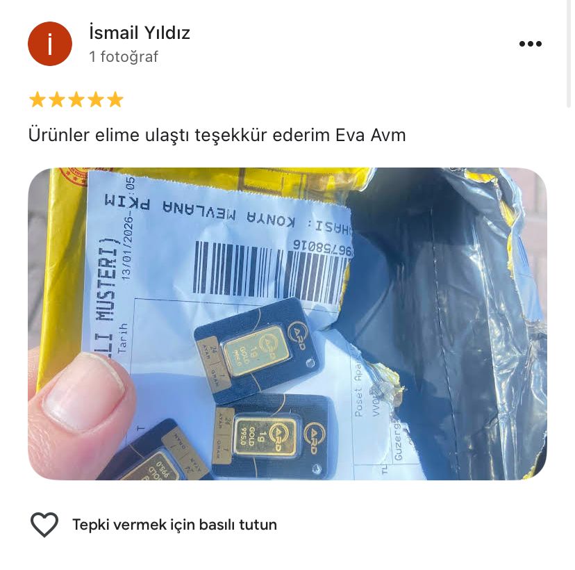 Google yorum görseli - İsmail Yıldız