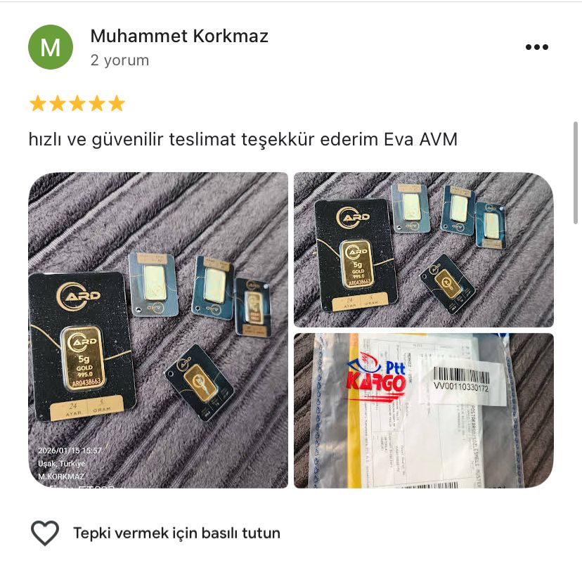 Google yorum görseli - Muhammet Korkmaz