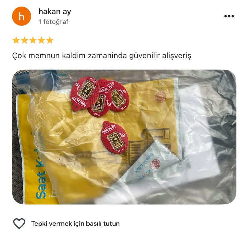 Google yorum görseli - hakan ay