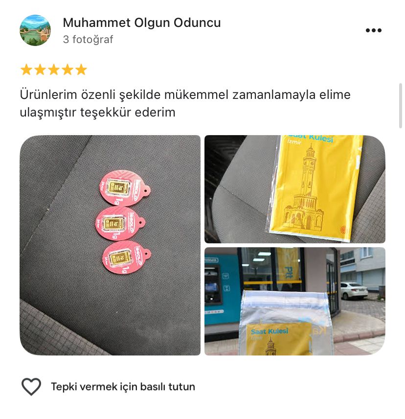 Google yorum görseli - Muhammet Olgun Oduncu