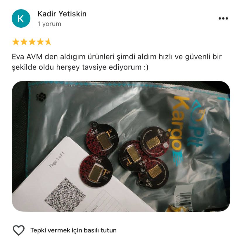 Google yorum görseli - Kadir Yetiskin