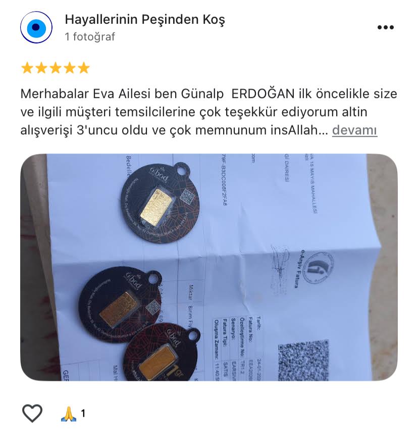 Google yorum görseli - Hayallerinin Peşinden Koş