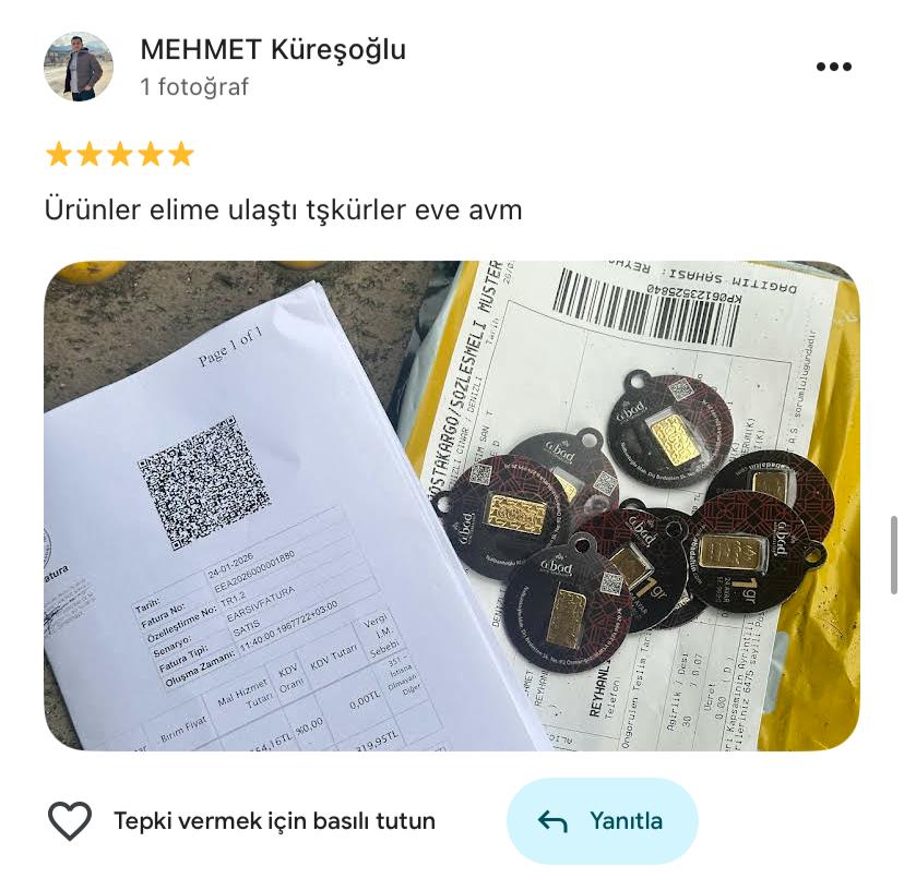Google yorum görseli - MEHMET Küreşoğlu