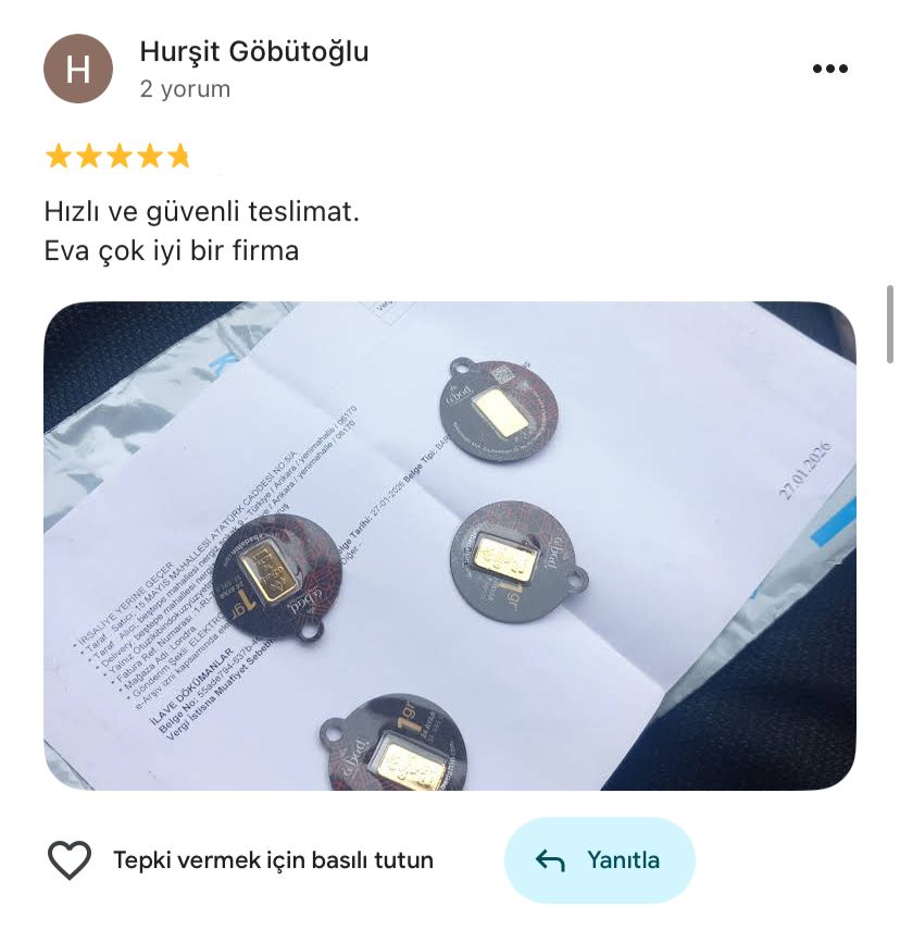 Google yorum görseli - Hurşit Göbütoğlu