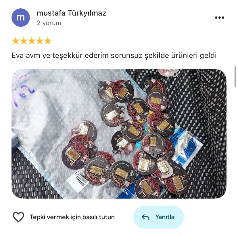 Google yorum görseli - mustafa Türkyılmaz
