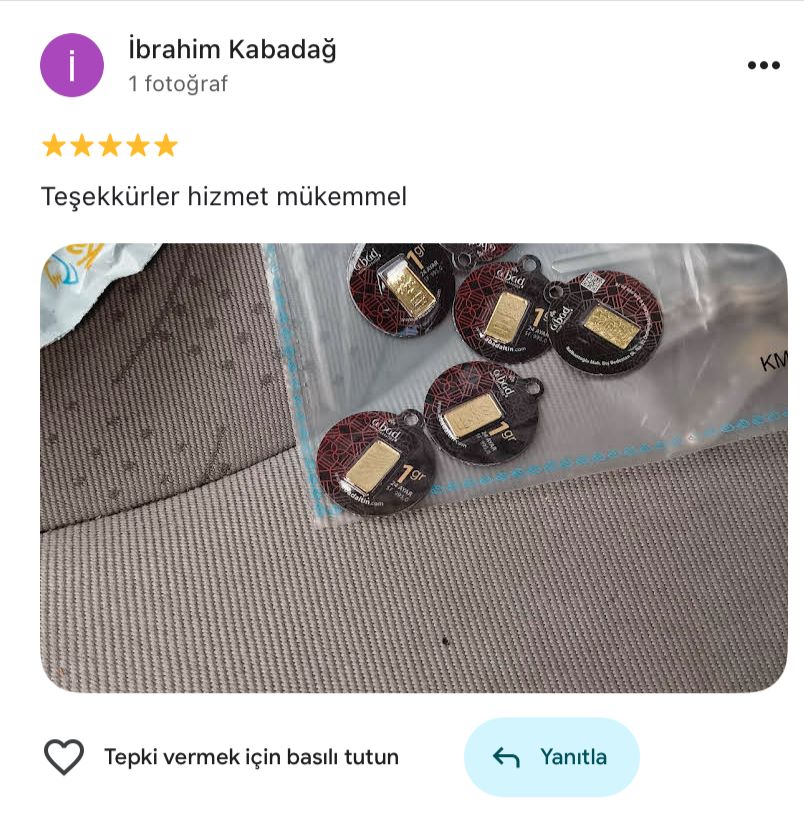 Google yorum görseli - İbrahim Kabadağ