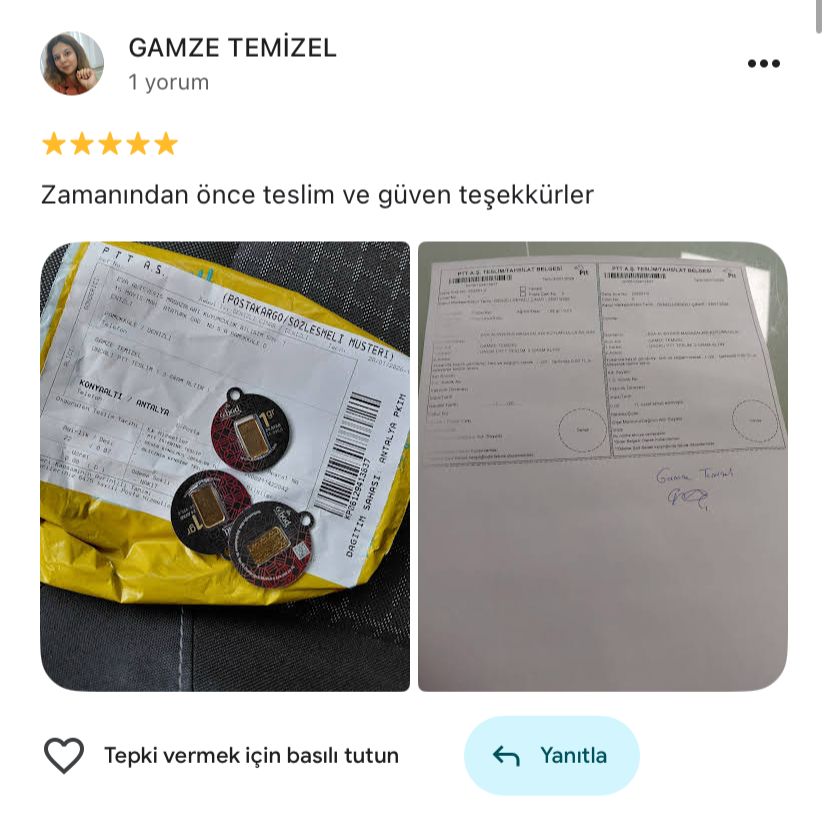 Google yorum görseli - GAMZE TEMİZEL