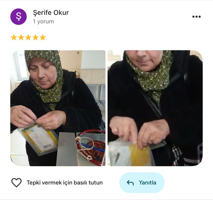 Google yorum görseli - Şerife Okur