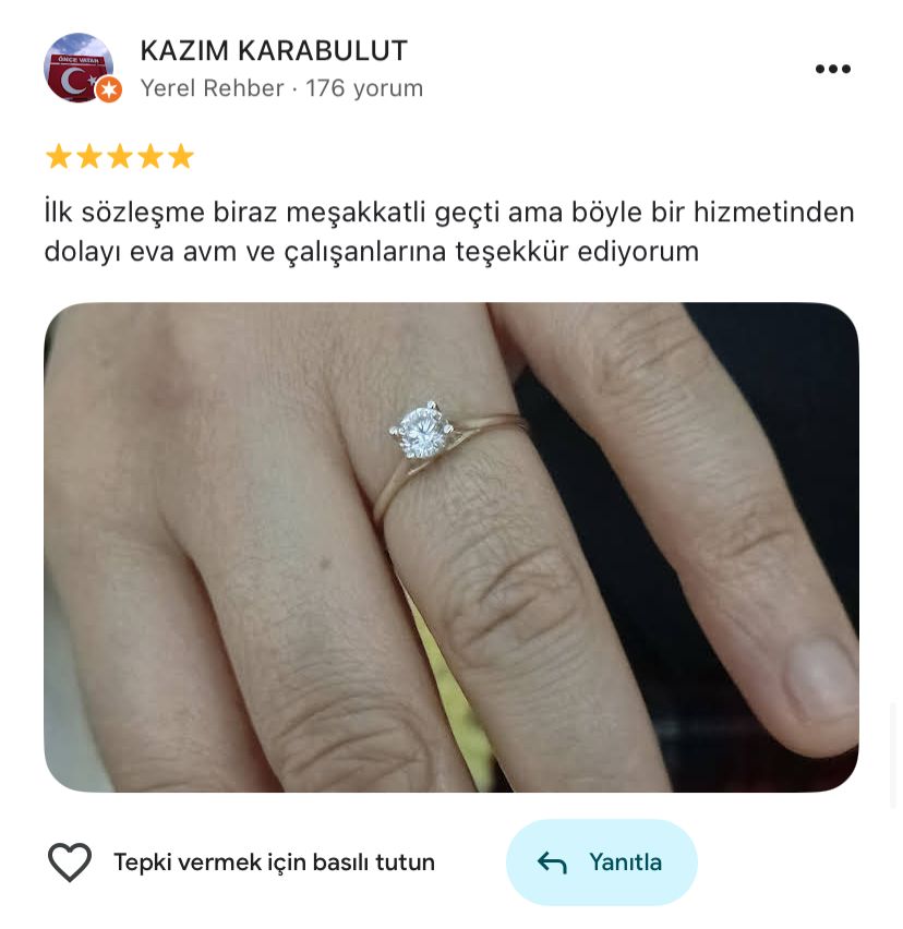 Google yorum görseli - KAZIM KARABULUT
