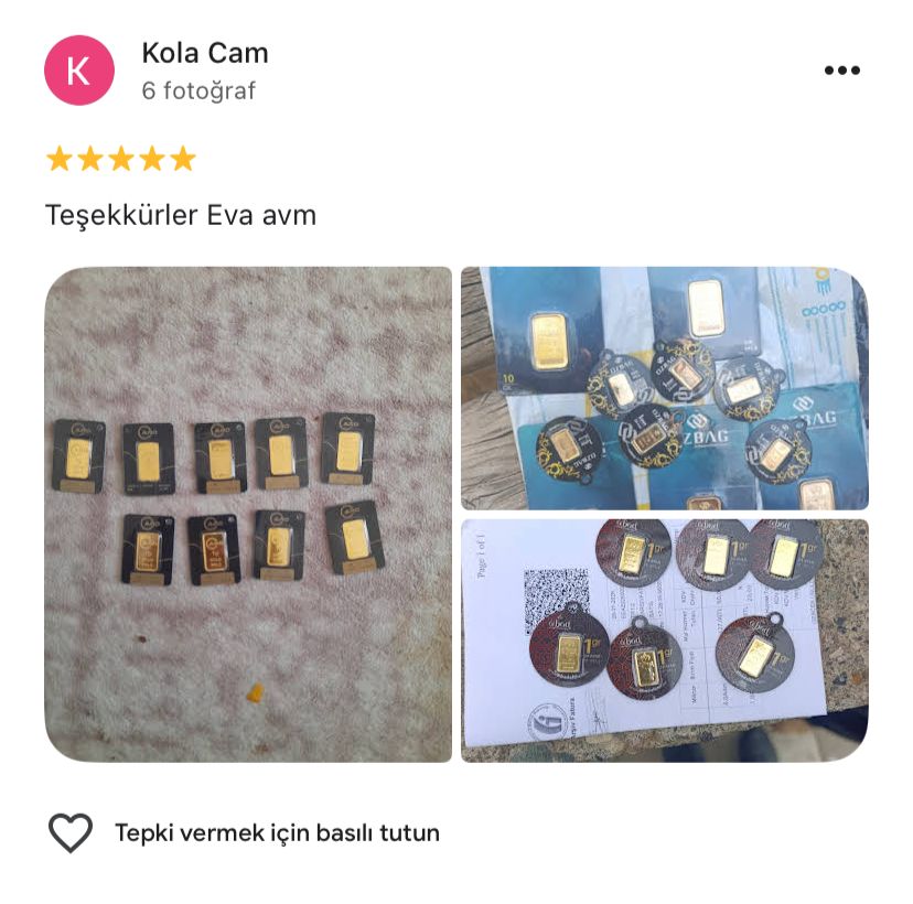 Google yorum görseli - Kola Cam