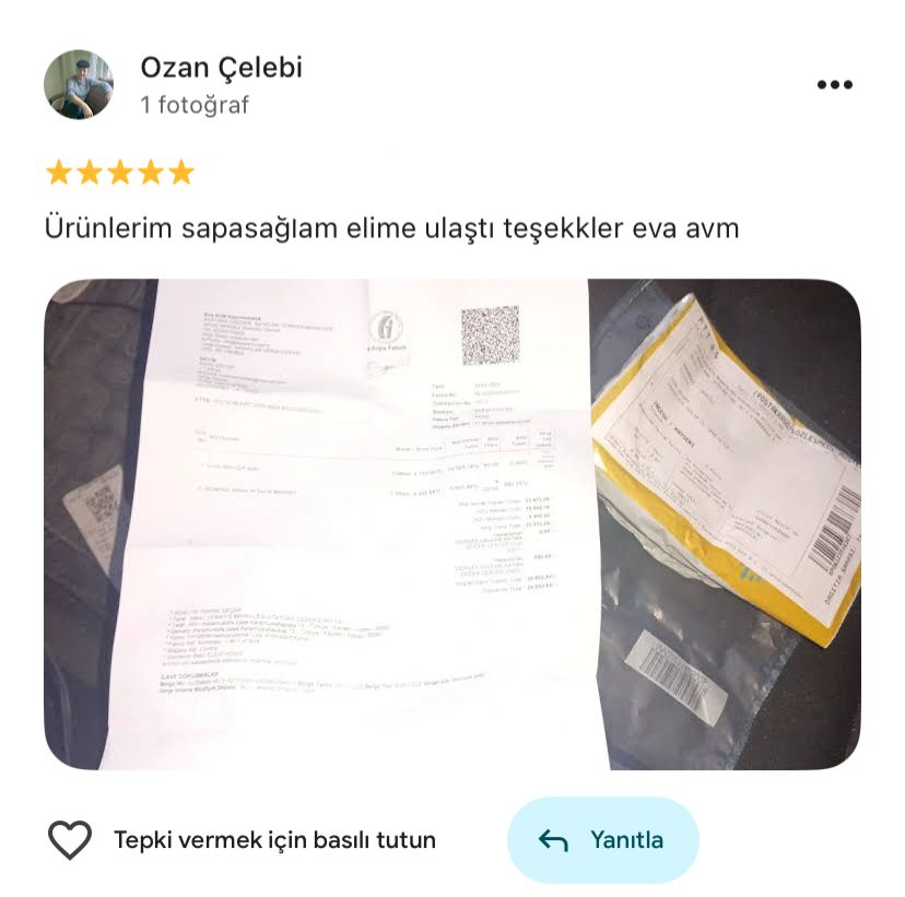 Google yorum görseli - Ozan Çelebi