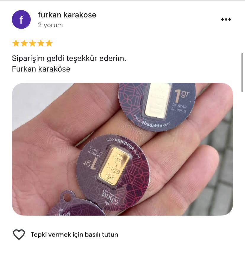 Google yorum görseli - furkan karakose