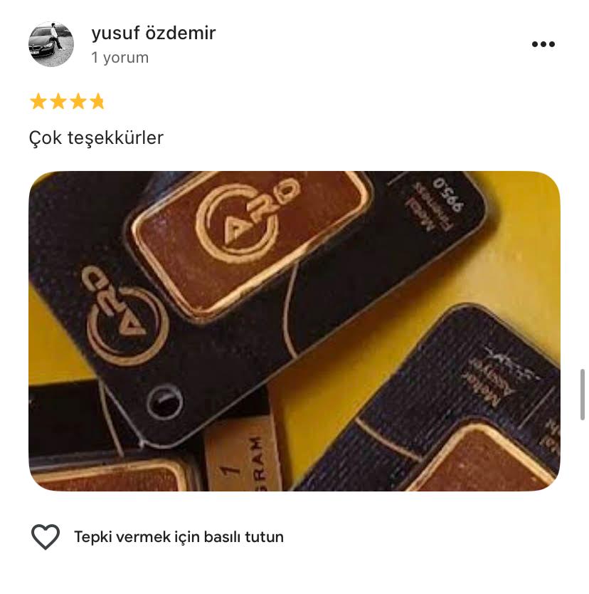 Google yorum görseli - yusuf özdemir