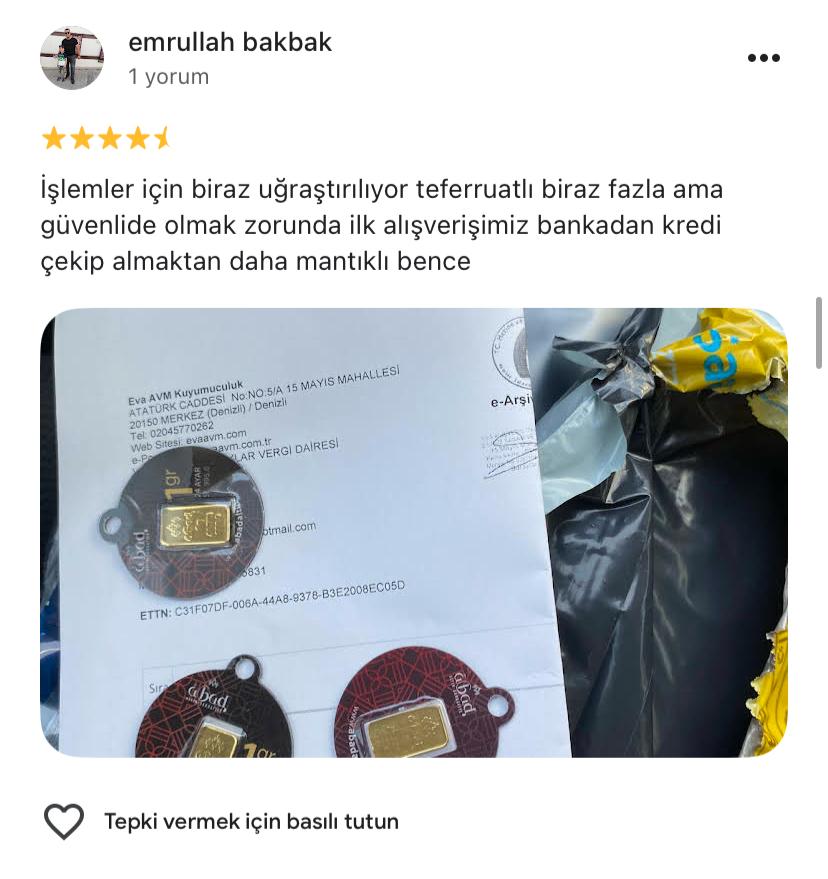 Google yorum görseli - emrullah bakbak