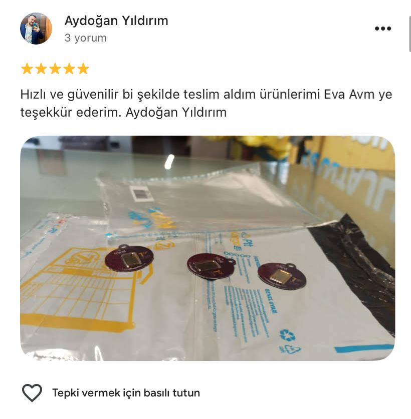 Google yorum görseli - Aydoğan Yıldırım