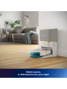 Philips HomeRun 7000 Series Aqua XU7100 Smart Robot Vacuum Cleaner with Garbage Station