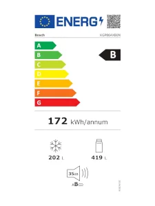 Bosch KGP86AXB0N Combi No Frost Refrigerator