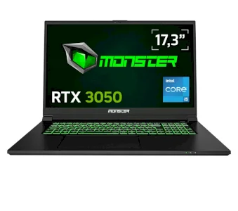 Monster Abra A7 V15.3 i5-13500H 16 GB 500 GB SSD RTX3050 17.3" FreeDOS Full HD Gaming Laptop